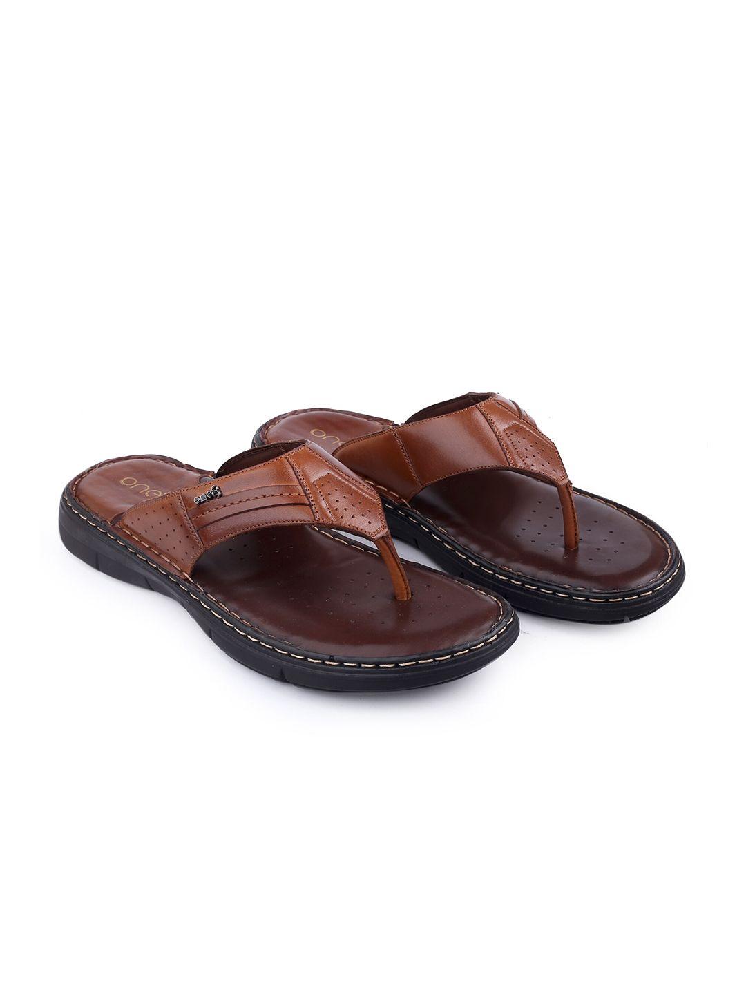 one8 select by virat kohli men leather slippers