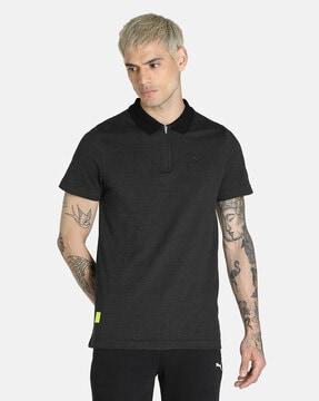 one8 virat kohli jaquard polo t-shirt