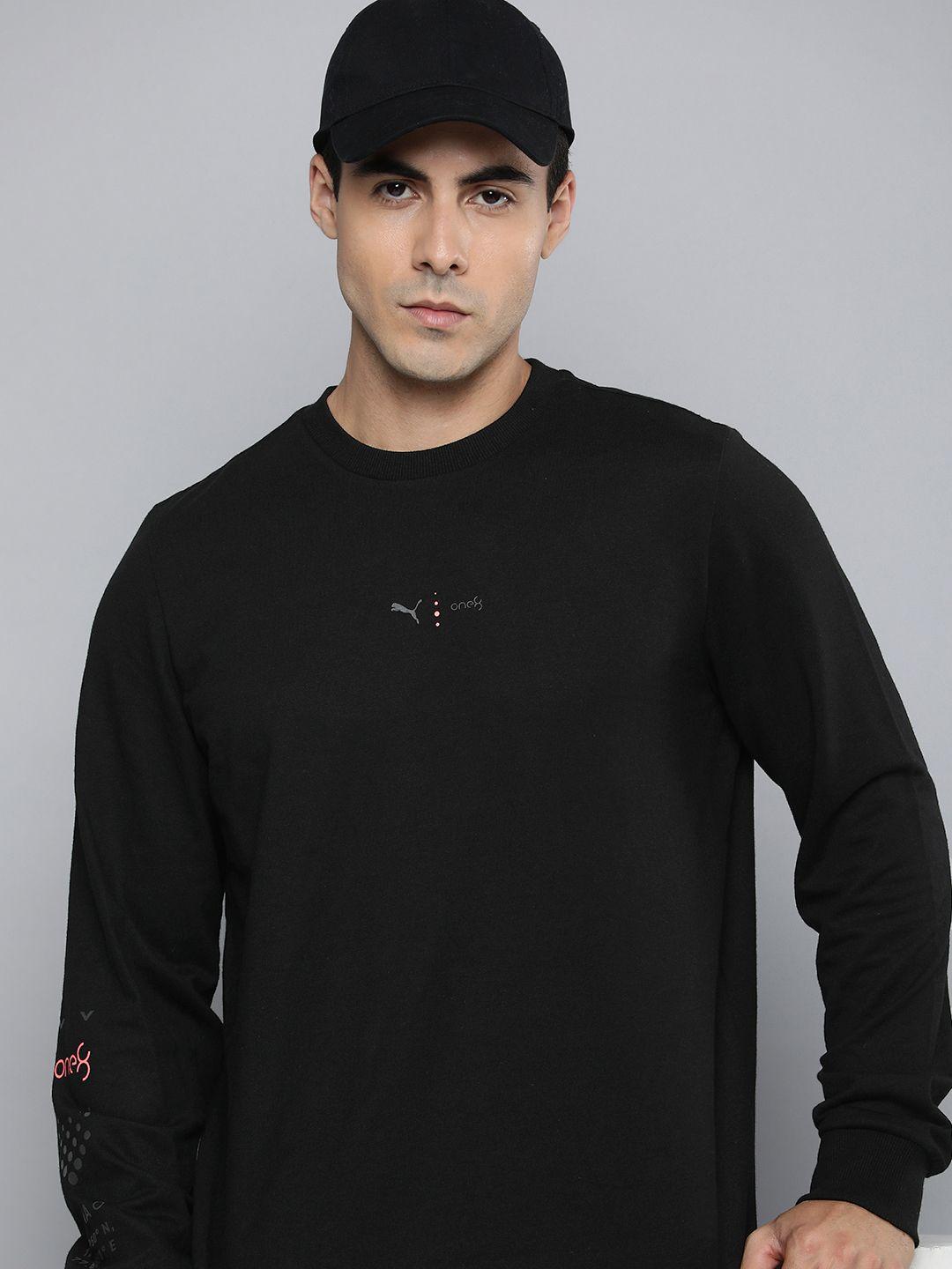 one8 x puma graphic crew sweatshirt