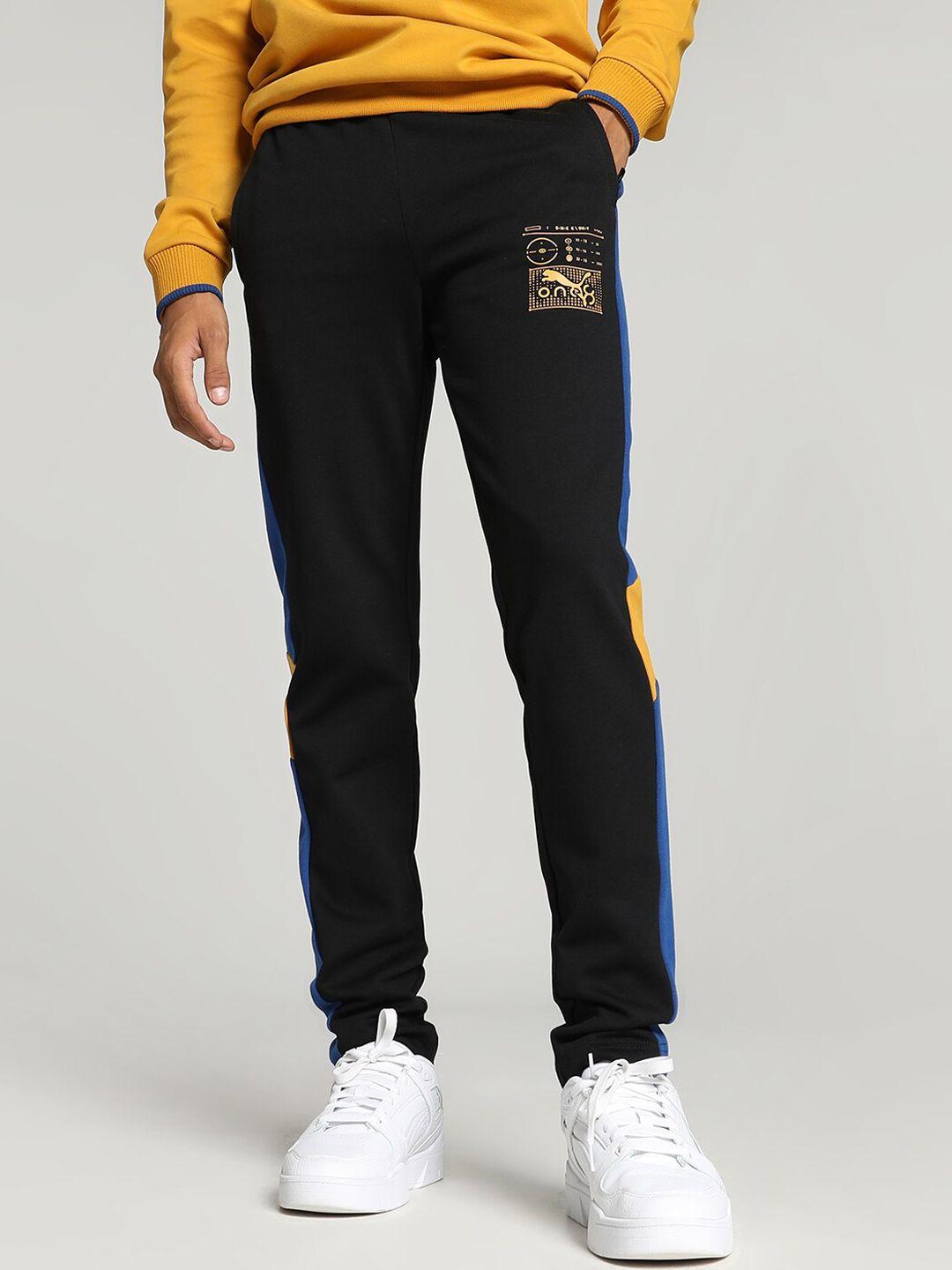 one8 x puma men cotton elevated trackpant