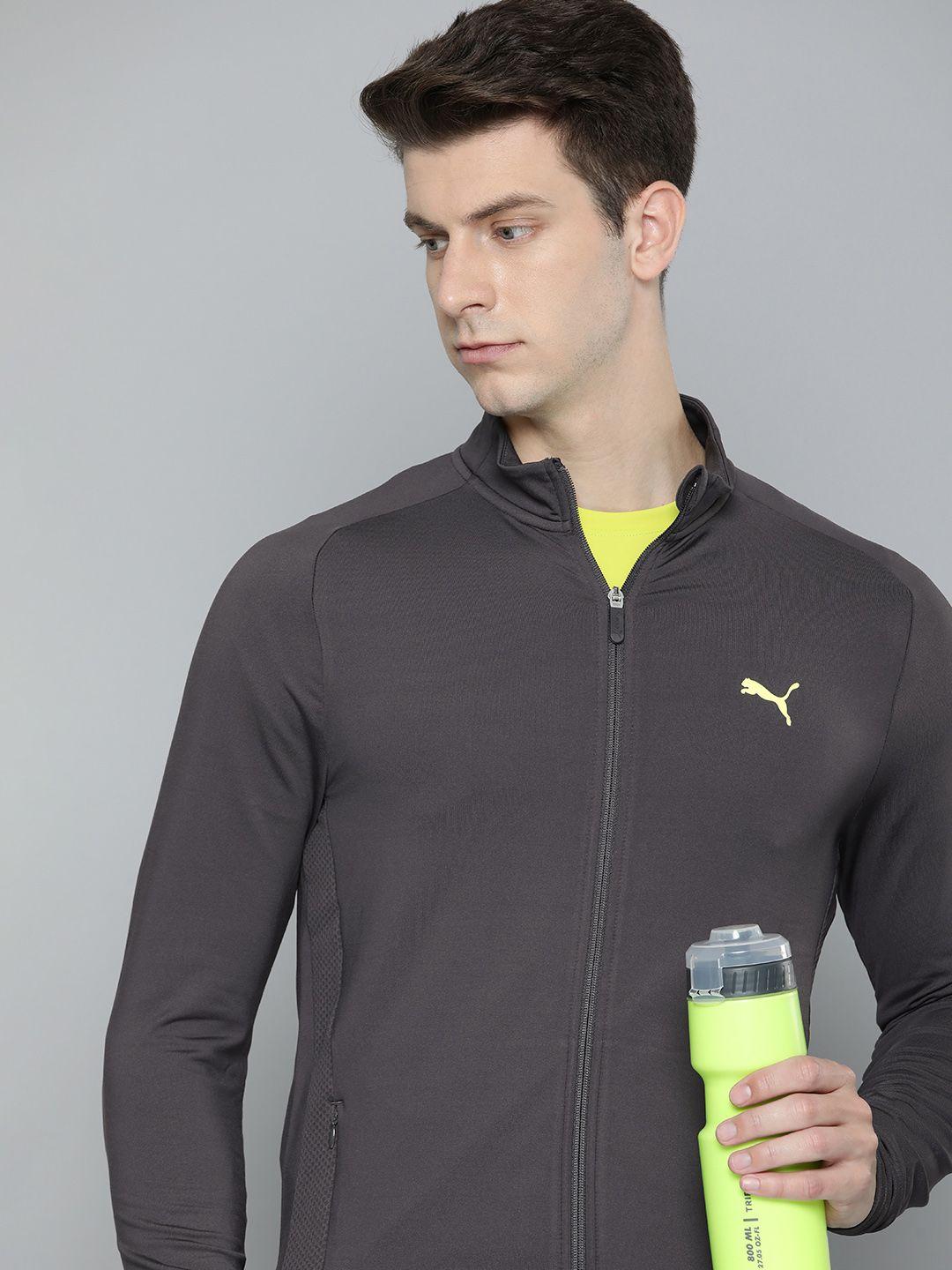 one8 x puma mock collar training or gym sporty jacket