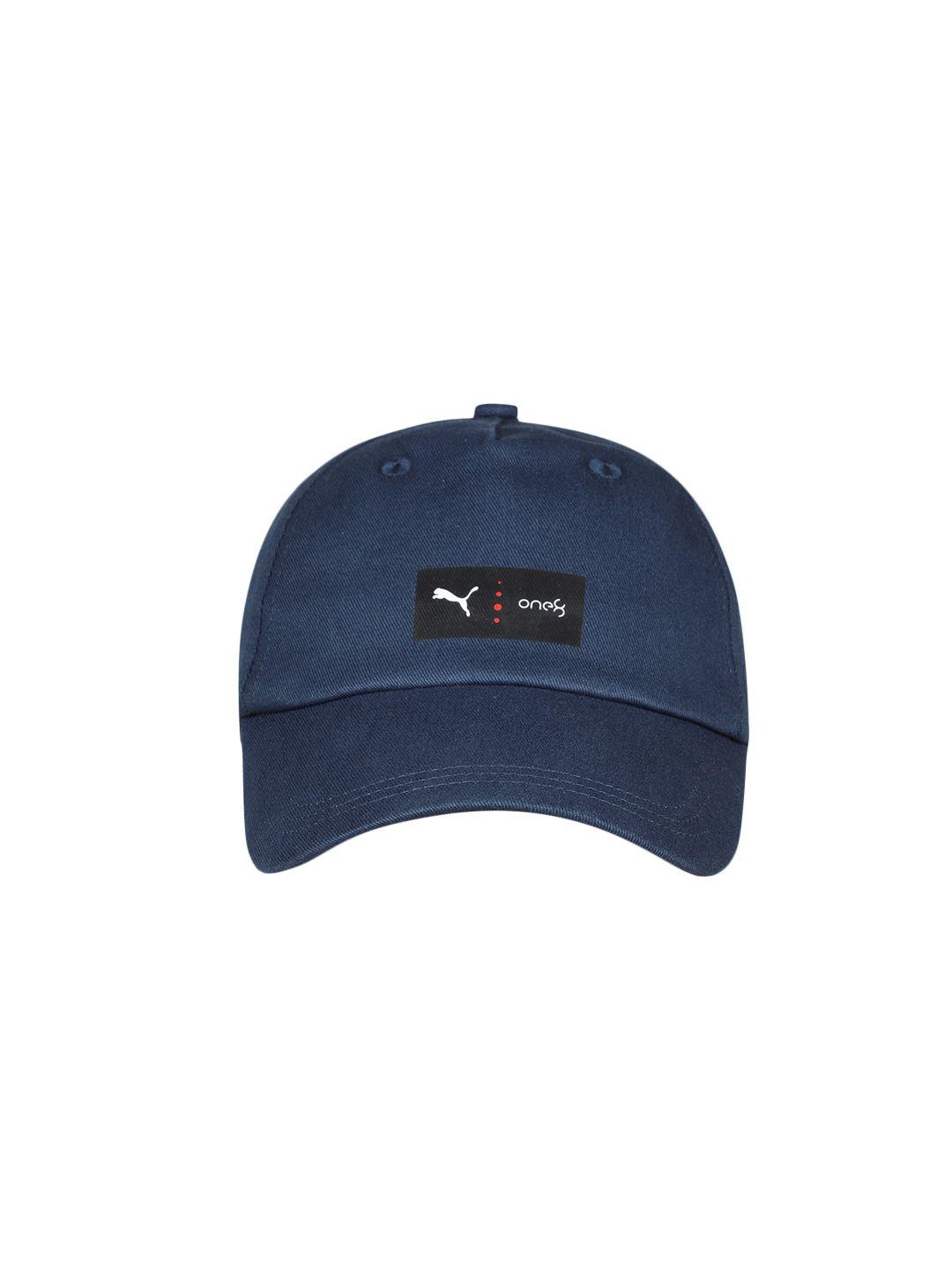 one8 x puma unisex brand logo print classic pure cotton baseball cap