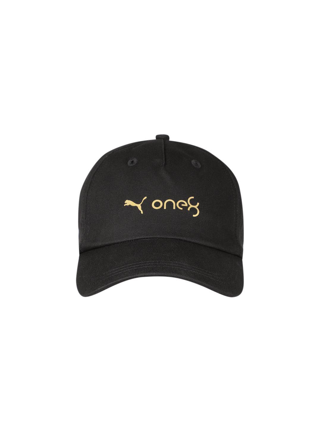 one8 x puma unisex gold foil baseball cap