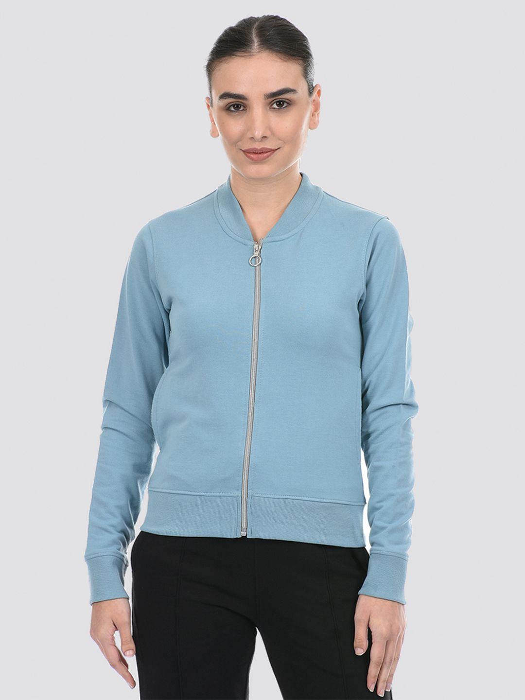 oneway women cotton stand collar sporty jacket