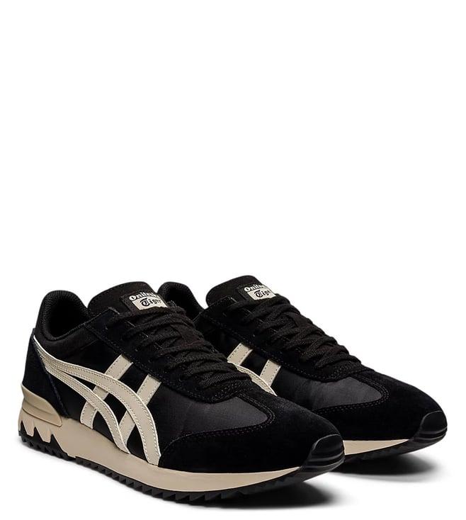 onitsuka tiger unisex california 78 ex black & oatmeal sneakers