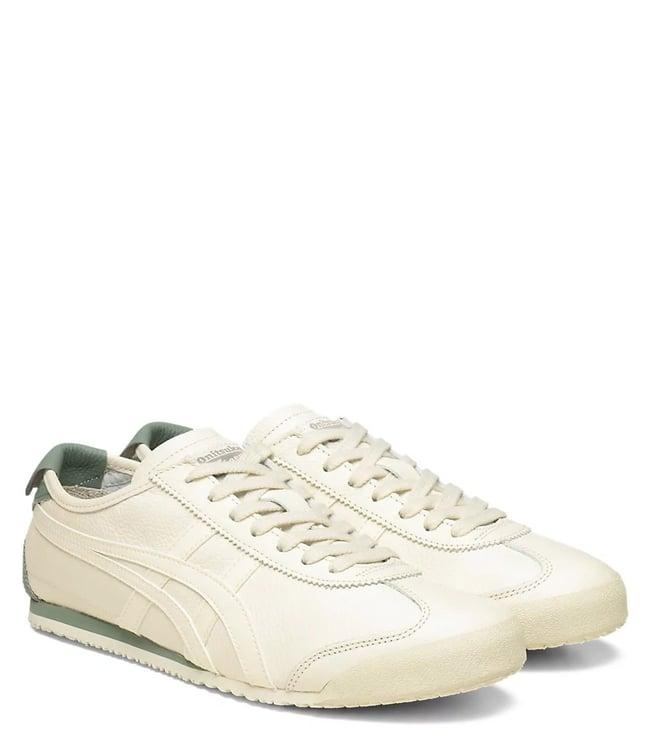 onitsuka tiger unisex mexico 66 cream sneakers