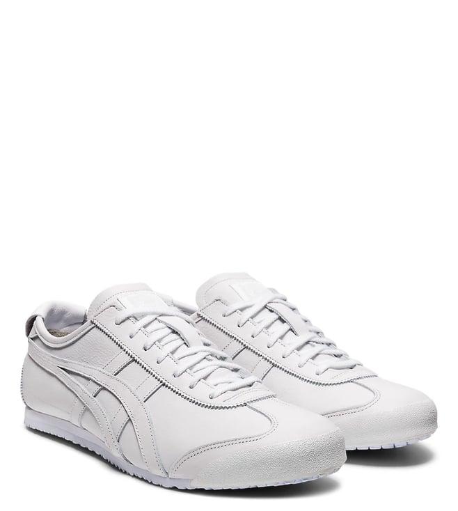 onitsuka tiger unisex mexico 66 white sneakers