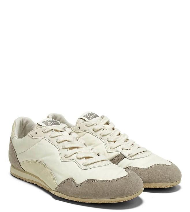 onitsuka tiger unisex serrano cl cream & putty sneakers