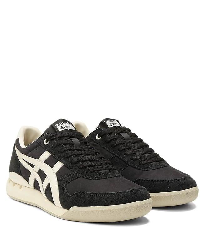 onitsuka tiger unisex ultimate 81 ex black & cream sneakers