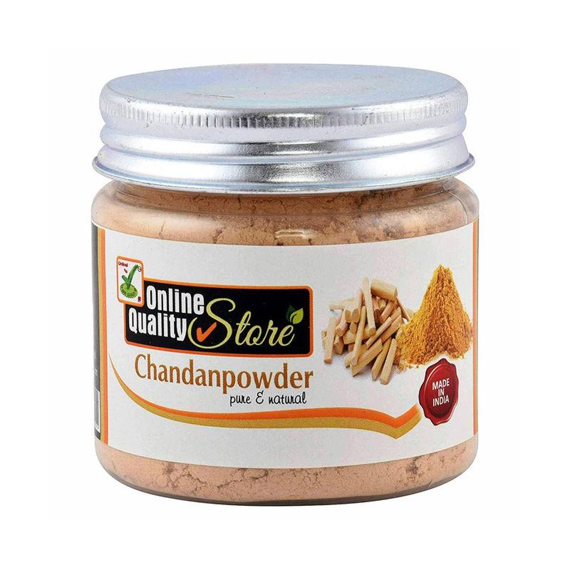online quality store chandan powder pure & natural for hair & skin