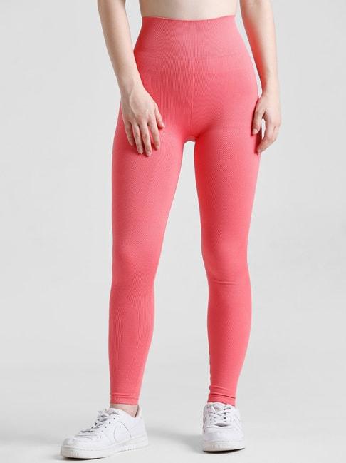 only coral regular fit high-rise tights