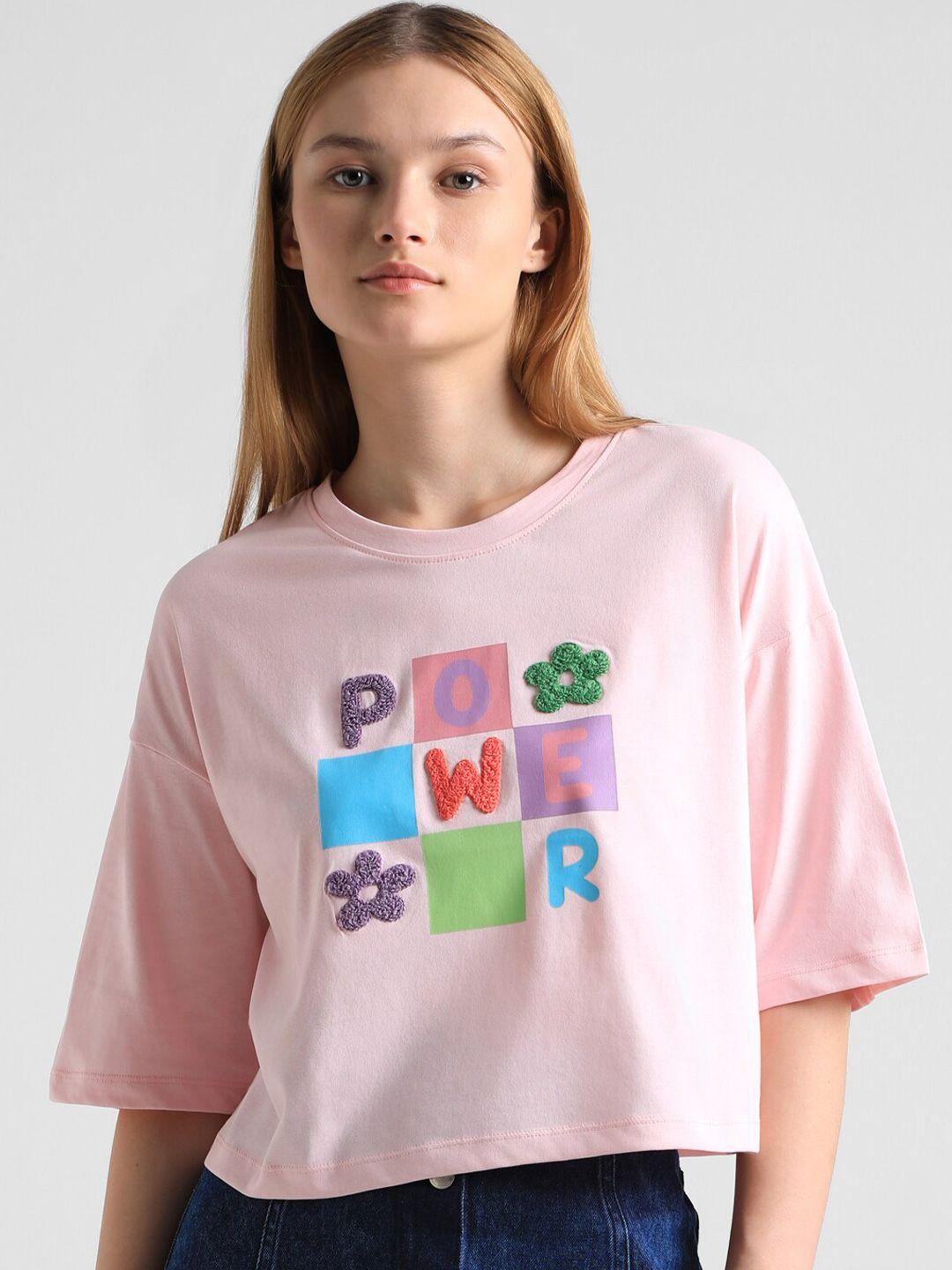 only printed boxy t-shirt
