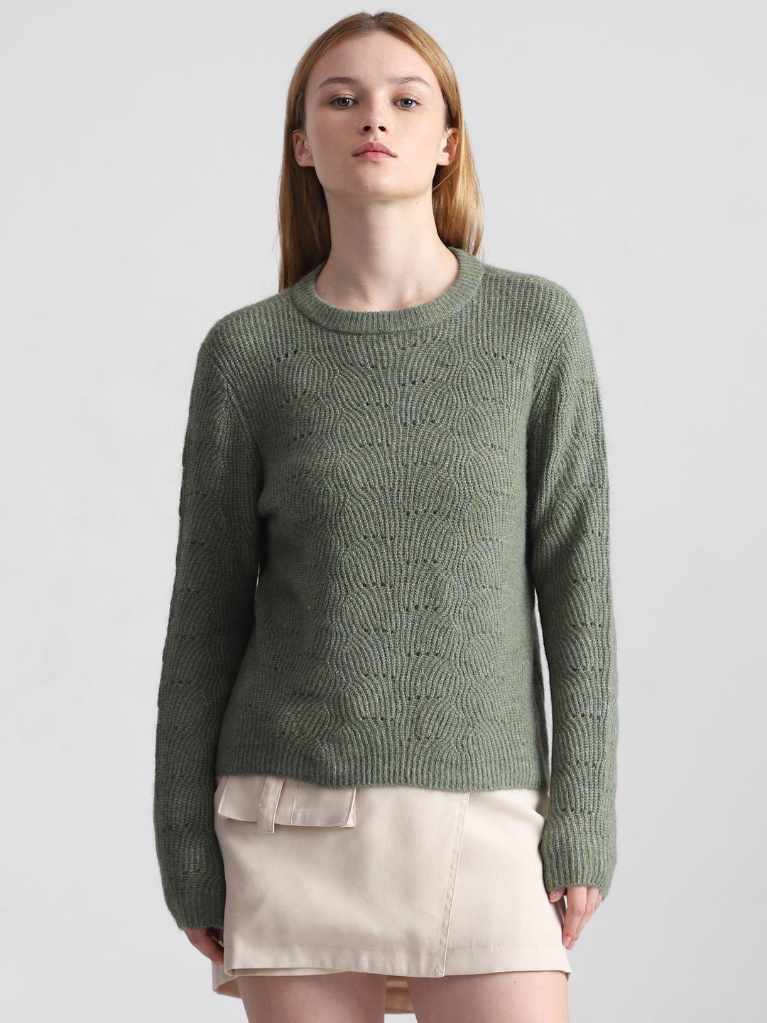 only-self-design-cable-knit-pullover