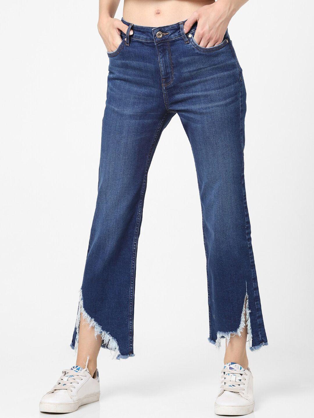 only women blue flared jeans