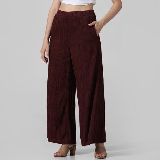 only women flared trousers