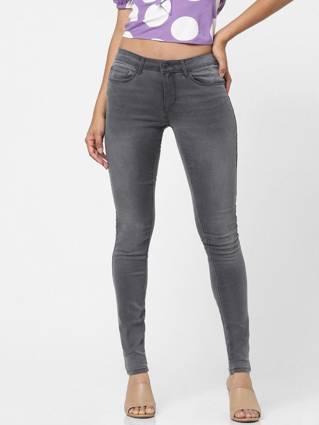only-women-grey-skinny-fit-high-rise-light-fade-jeans