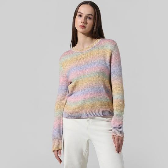 only women knit sweater