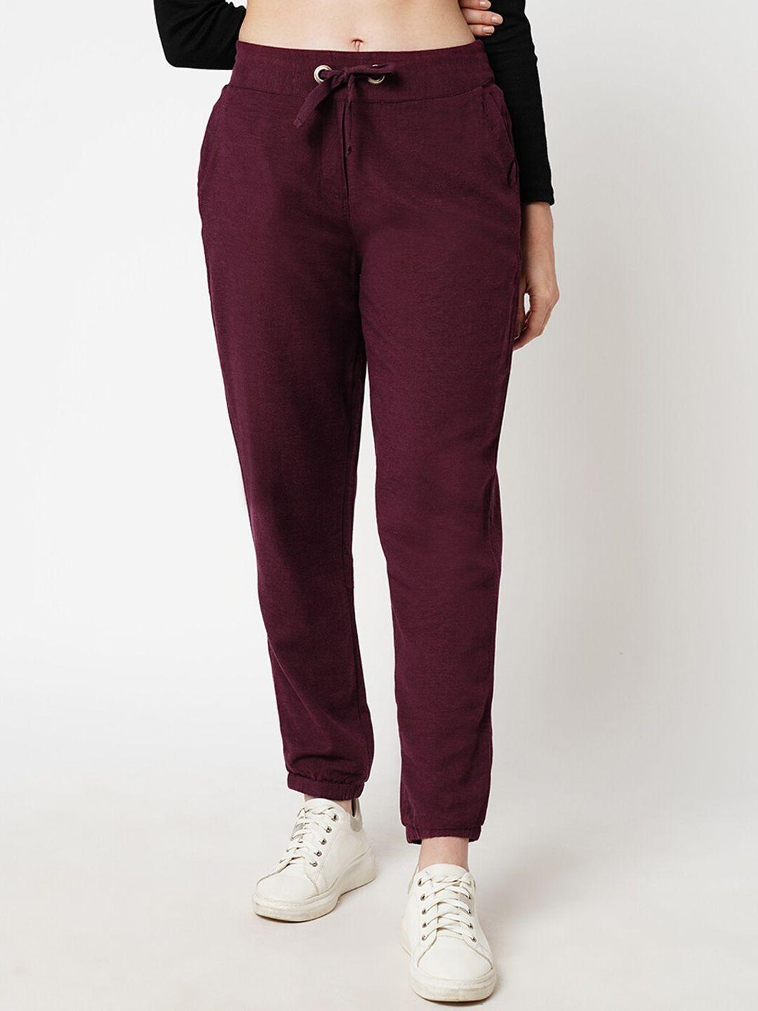 only women loose fit high-rise culottes joggers