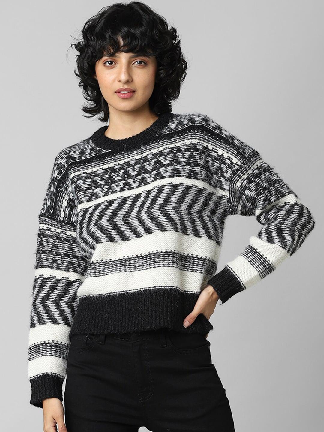 only women printed pullover