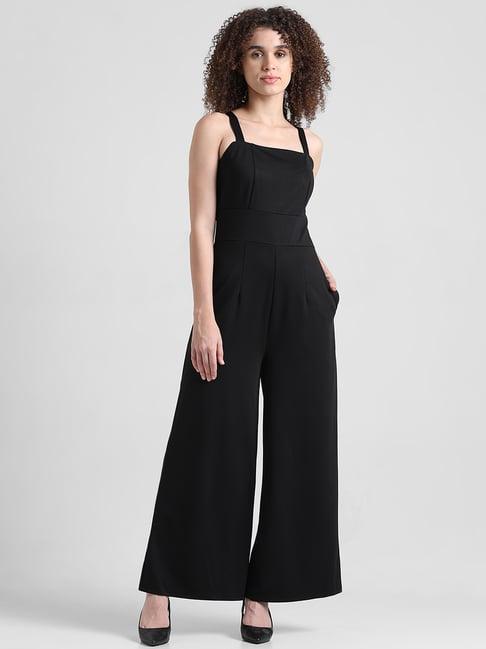 only black maxi jumpsuit