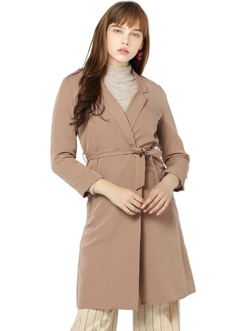 only brownie regular fit overcoat