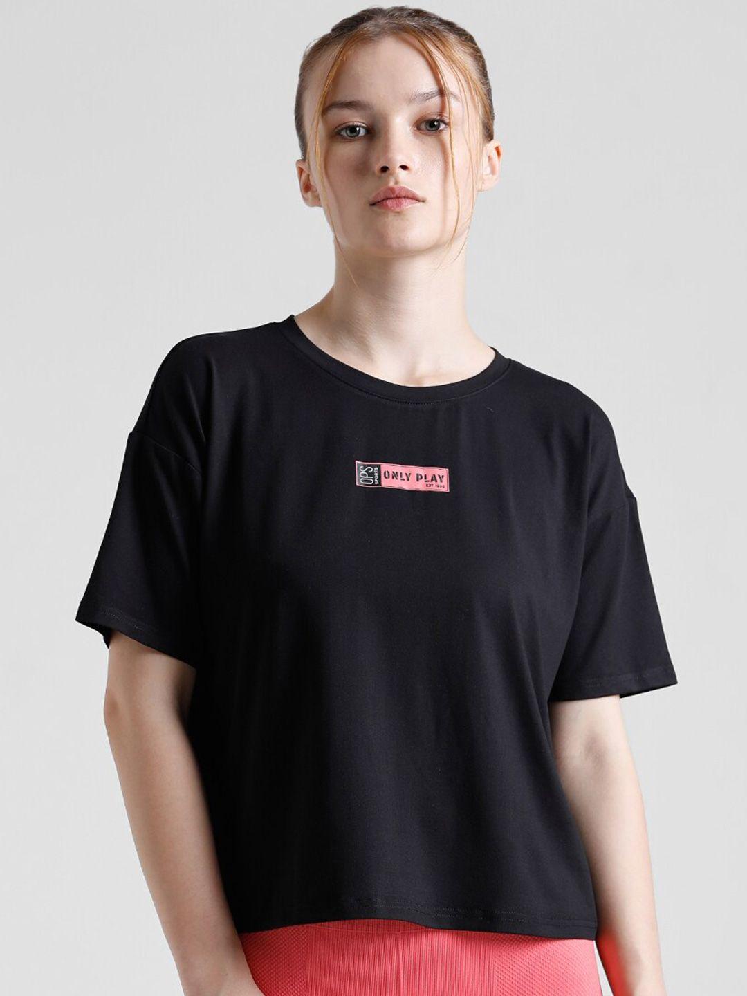 only drop-shoulder sleeves boxy t-shirt