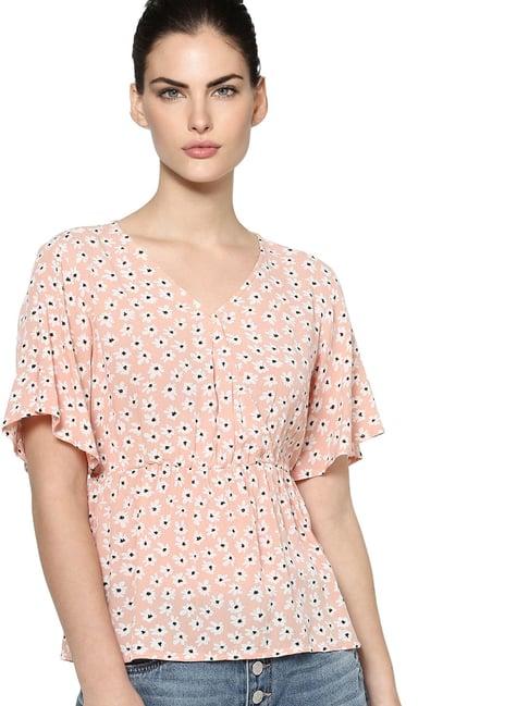 only dusty pink floral top