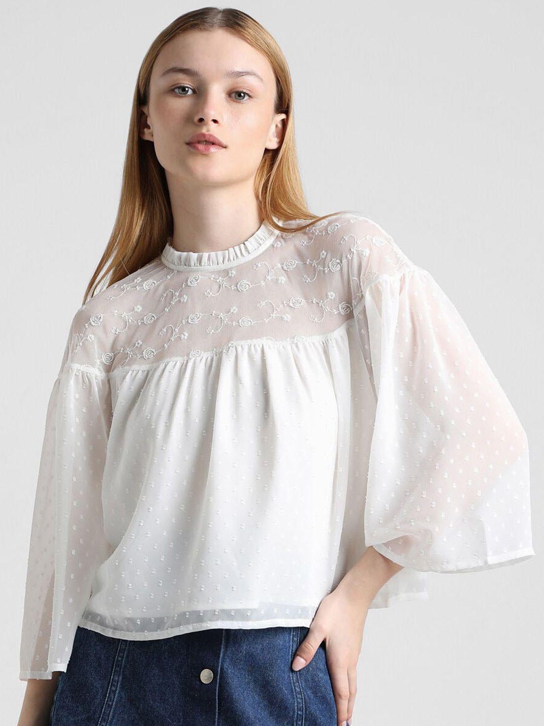 only flared sleeve top