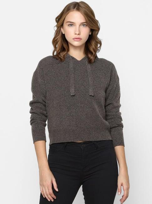 only grey sweater