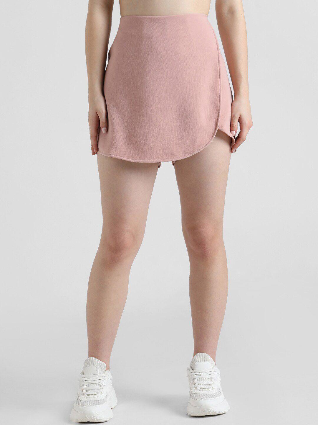 only high-rise asymmetric-front skorts