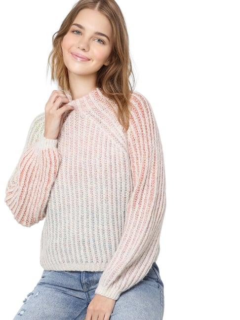 only multicolor full sleeves pullover