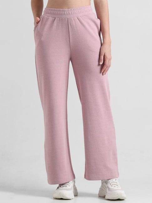 only pink regular fit high rise sweatpants