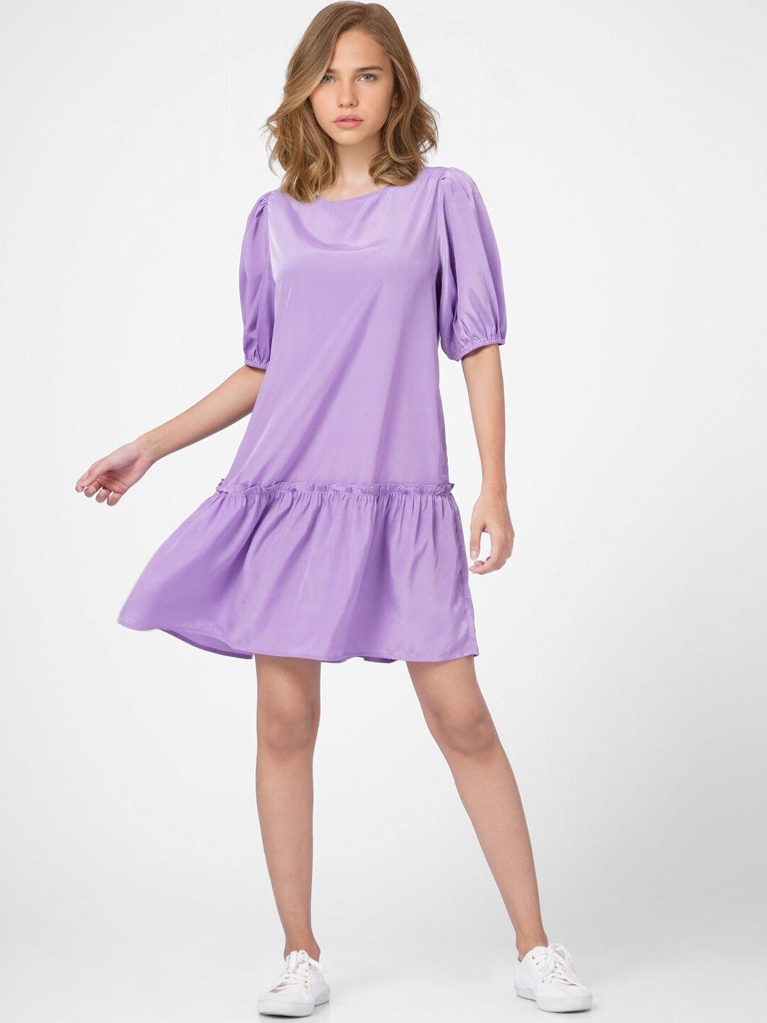 only purple & soap drop-waist dress