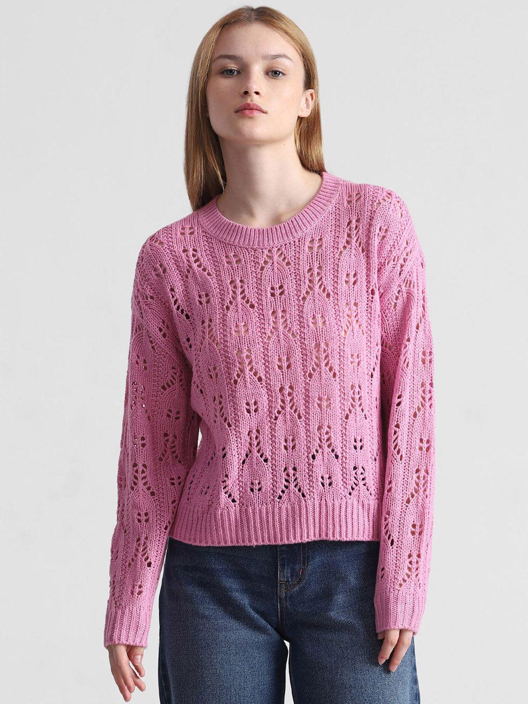 only self design round neck pullover