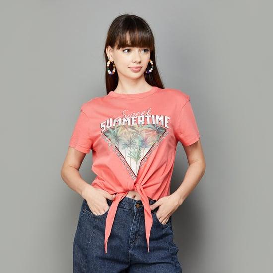 only women graphic printed t-shirt