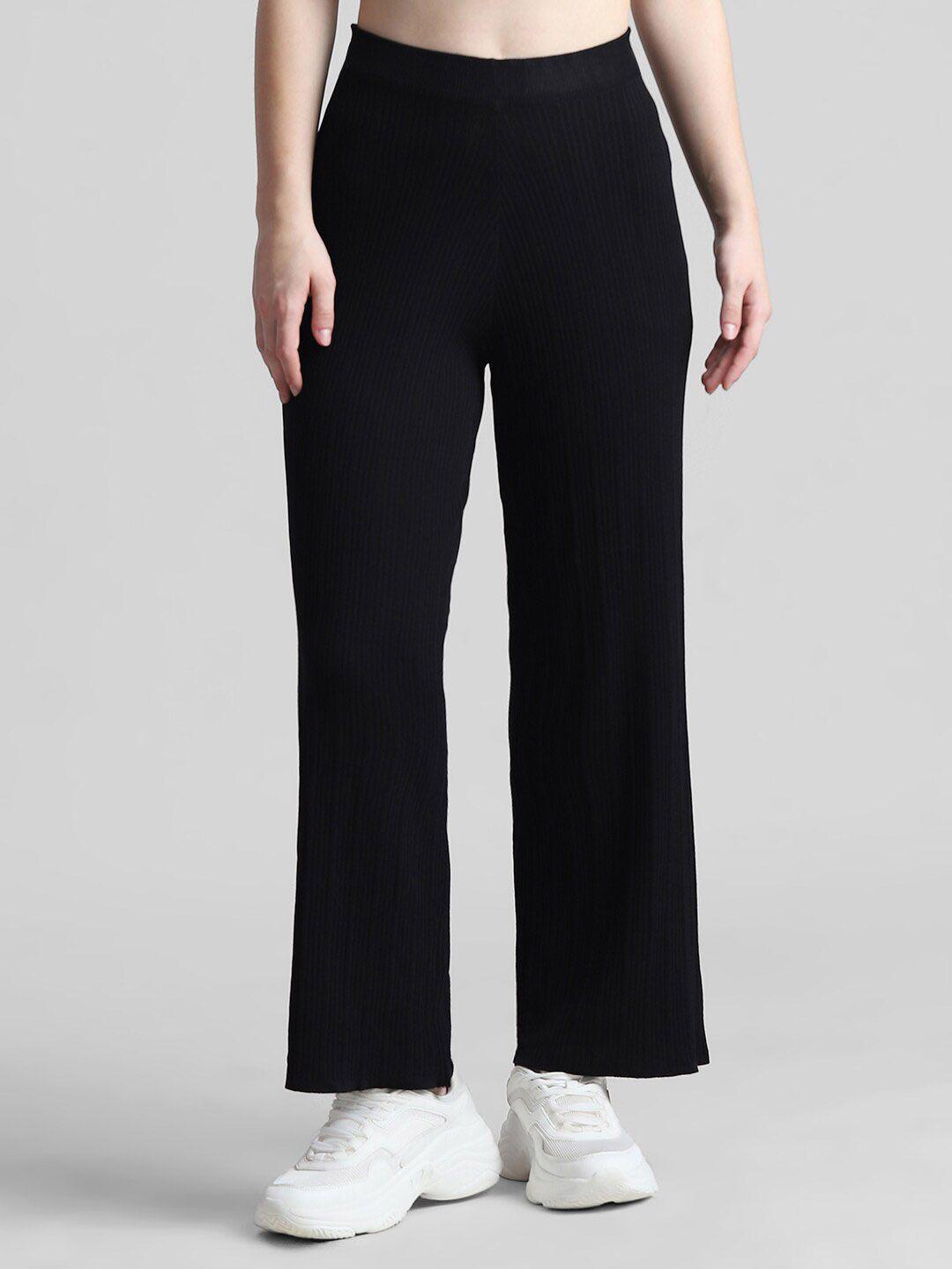 only women loose fit high-rise trousers