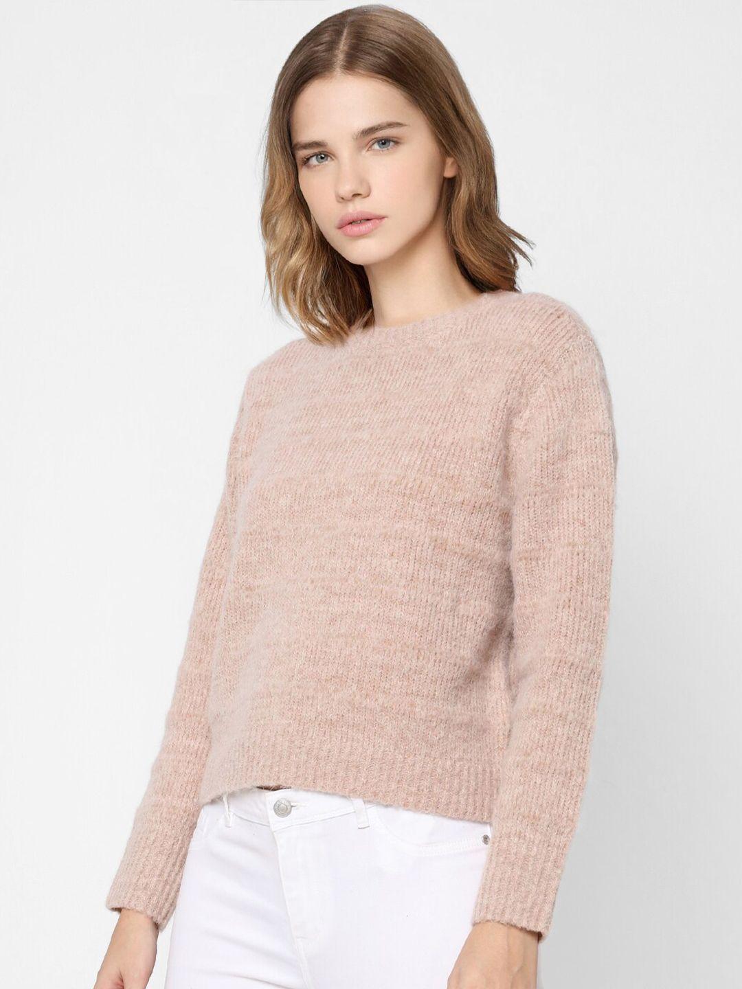 only women nude-coloured pullover