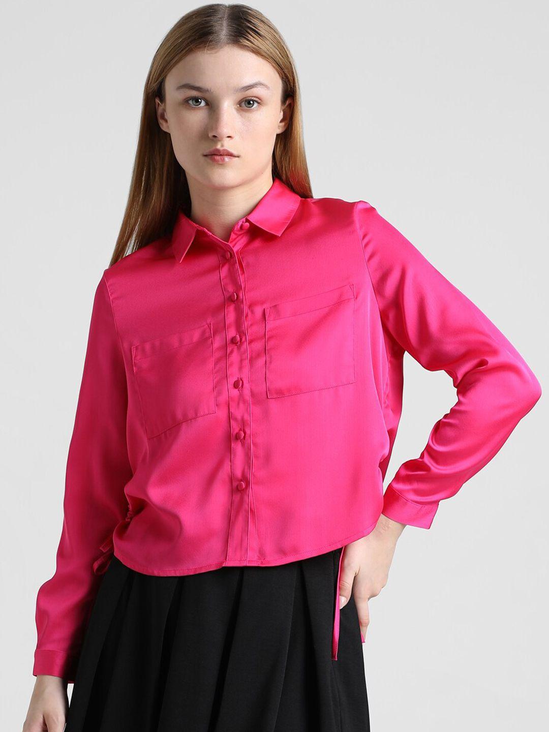 only women opaque casual shirt