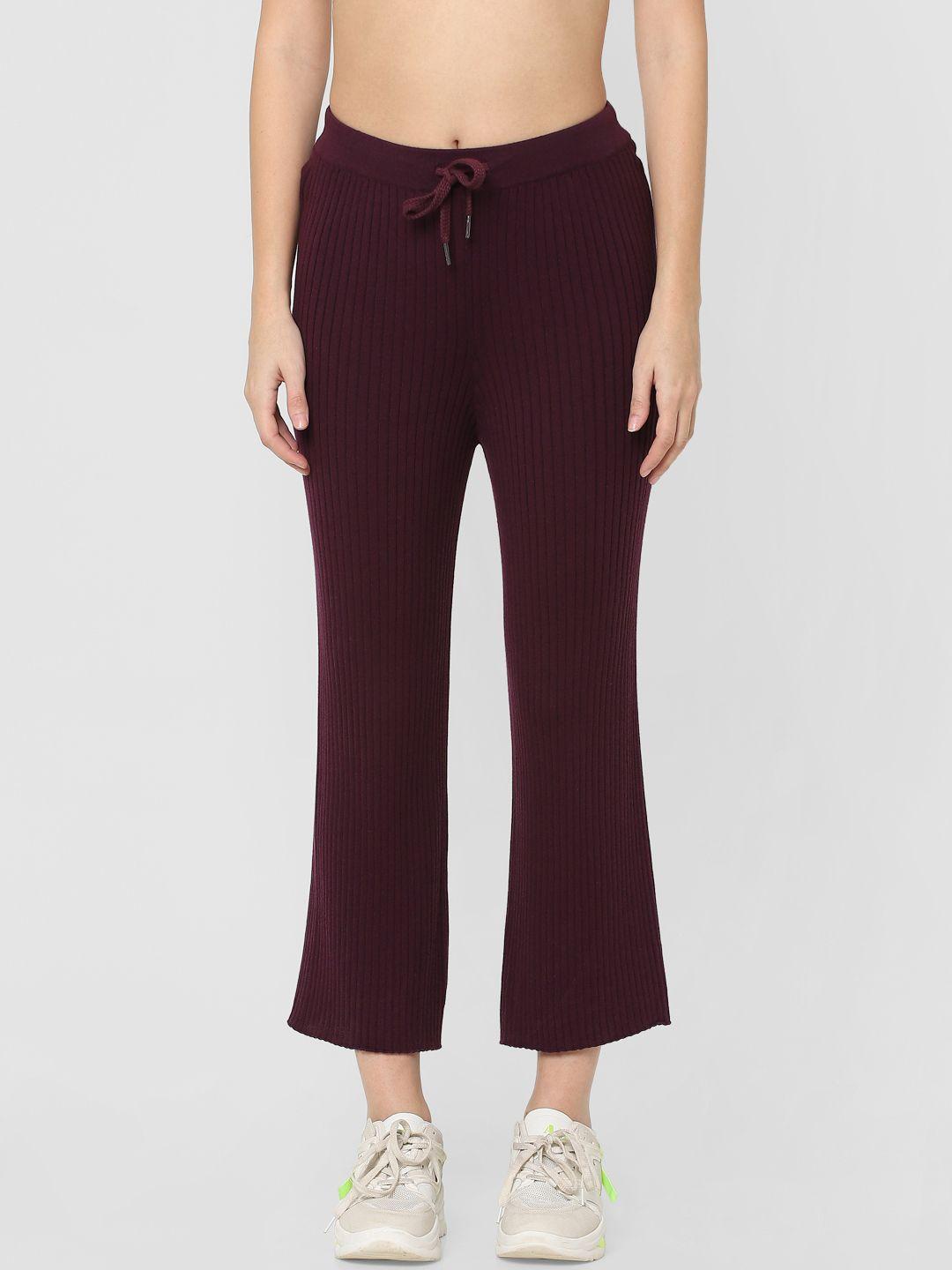 only women regular fit cotton track pant