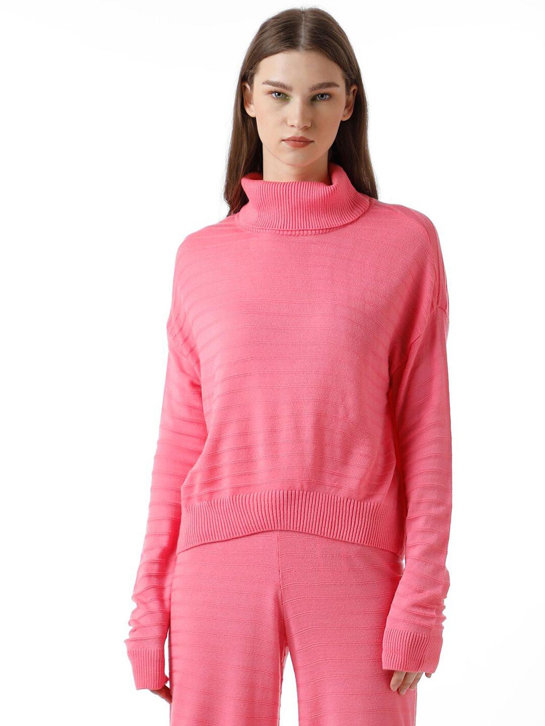 only women turtle neck pullover sweater