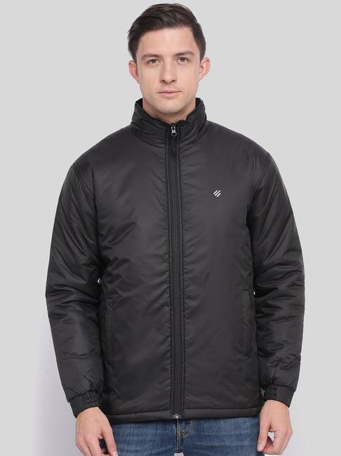 onn black regular fit jacket