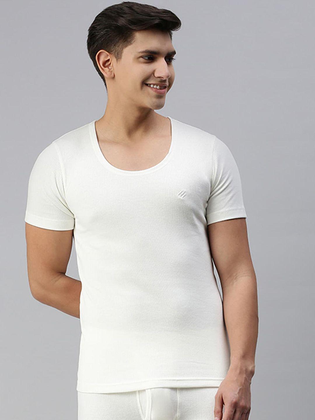 onn ribbed cotton short sleeve thermal set