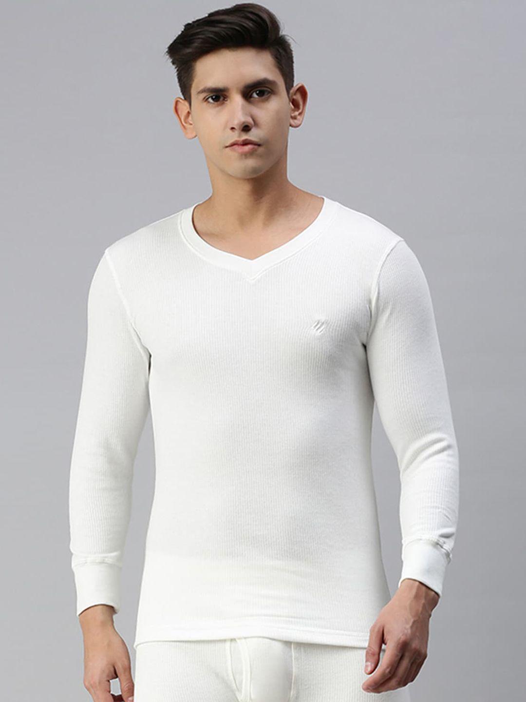 onn ribbed pure cotton thermal set