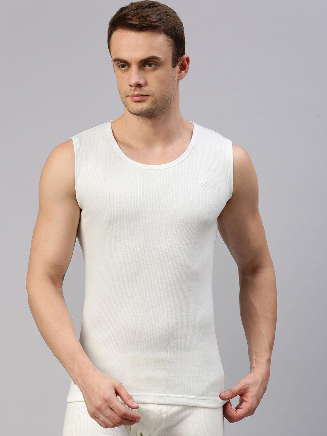 onn ribbed pure cotton thermal top