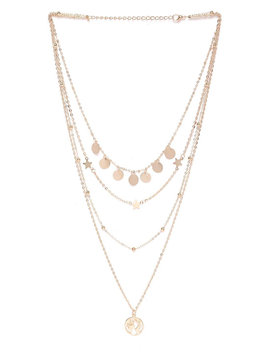 oomph layered necklace