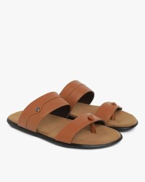 open-toe double-strap sandals