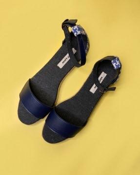 open-toe flat sandals