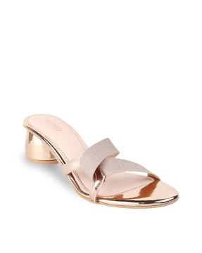 open-toe heeled sandals