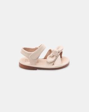open-toe sandals with velcro closure