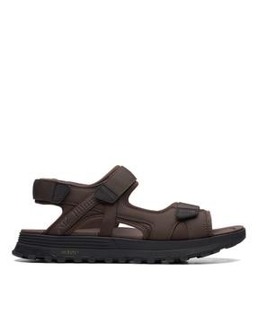 open-toe sandals with velcro closure